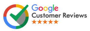 Customer review badge with five stars for Catriona Hope Photography